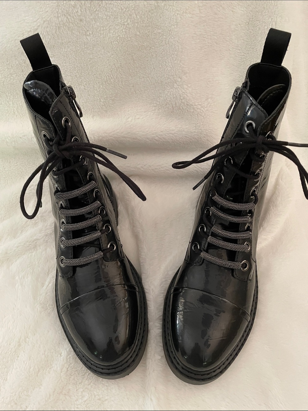DKNY Combat boots size 9